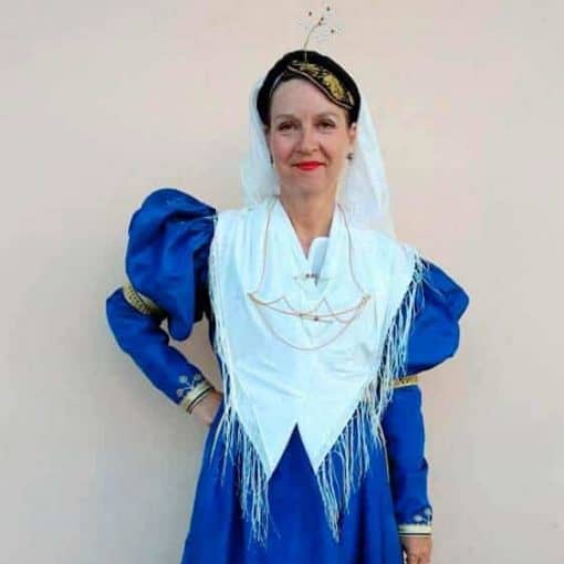 greek traditional costume from the island of lefkada